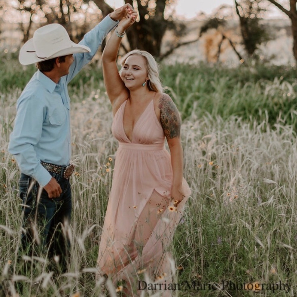 pink windsor tulle dress